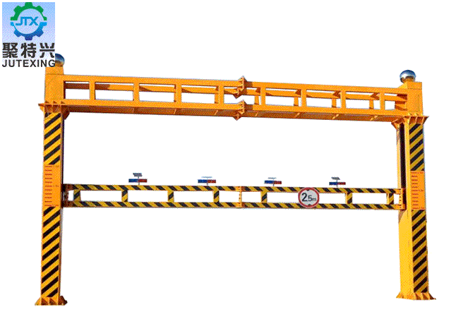 手动升降限高杆